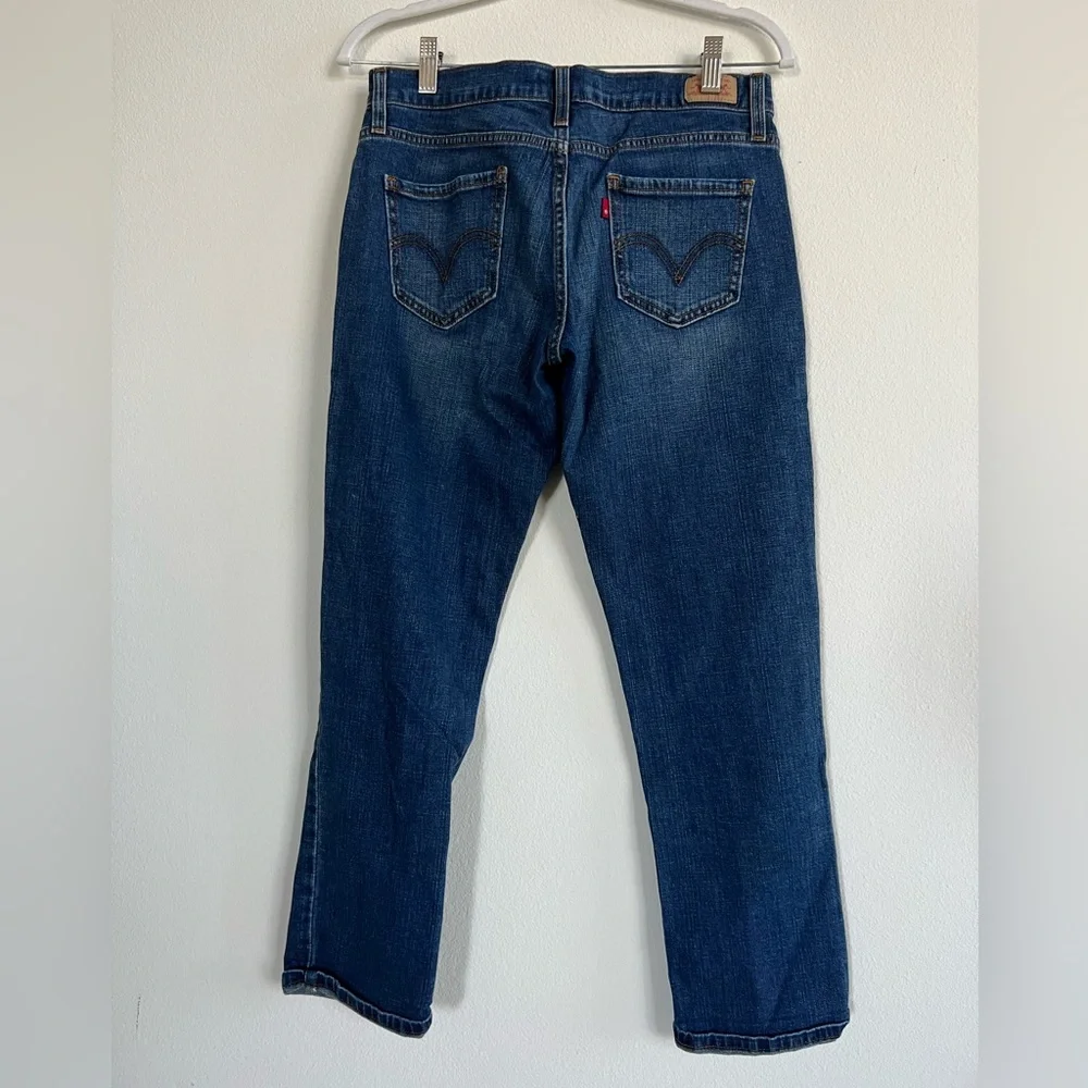 Levi’s - Boyfriend 513 Blue Jeans - Size 3 - Picture 2 of 3